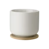 Stelton Theo Mug Bamboo Coaster Sand