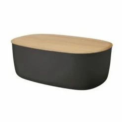 Stelton Black Rig Tig Box It Bread Box