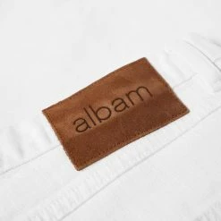 Albam Regular Fit Selvedge Jeans White