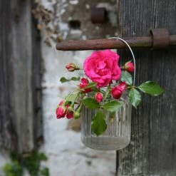 Fiorira' Un Giardino Ribbed Hanging Tea Light