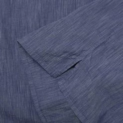 Albam Navy Panama Stripe Shirt