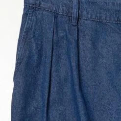 Albam Chambray Pleat Trouser