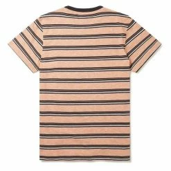 Albam Heritage Stripe T Shirt Orange Stripe
