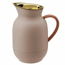 Stelton Amphora Vacuum Jug Coffee 1 L - Soft Peach