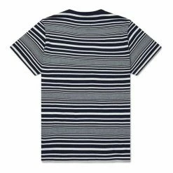 Albam Archive Stripe T Shirt Navy White