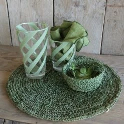 Fiorira' Un Giardino Vaso Alto Metacrilato Espiral Verde