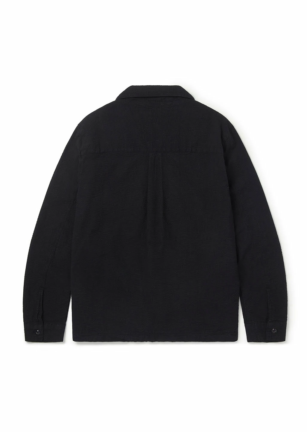 Albam Seersucker Kennedy Jacket - Black 4 Albam Seersucker Kennedy Jacket - Black