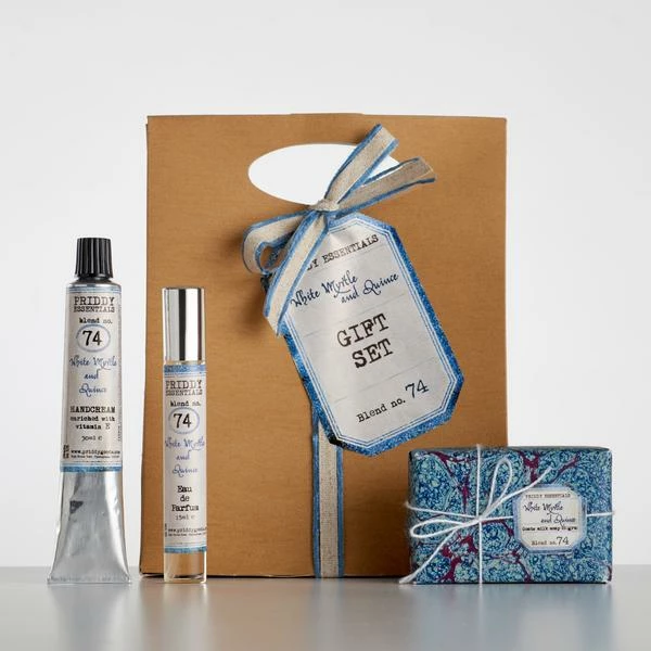 Priddy Essentials No 74 Gift Set White Myrtle And Quince 3 Priddy Essentials No 74 Gift Set White Myrtle And Quince