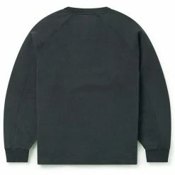 Albam Motormans Pigment Dyed Smock Charcoal