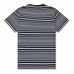 Albam Archive Stripe T Shirt Navy White