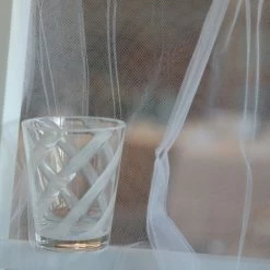 Fiorira' Un Giardino Vaso Metacrilato Espiral Blanco