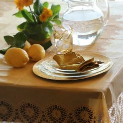 Fiorira' Un Giardino Vaso Metacrilato Espiral Dorado