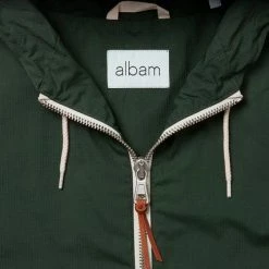 Albam Cotton Ripstop Modern Cagoule Green