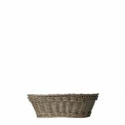 Fiorira' Un Giardino White Oval Braided Polypropylene Basket