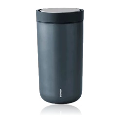 Stelton To Go Click Steel Cup Dark Metallic 0.2