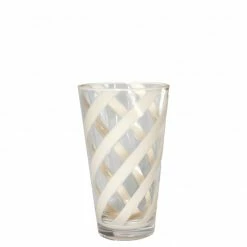 Fiorira' Un Giardino Vaso Alto Metacrilato Espiral Crema