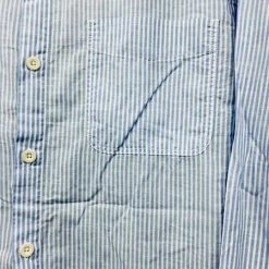 Albam Stripes Shirt Light Blue Stripe Last Piece 7 Albam Stripes Shirt Light Blue Stripe Last Piece
