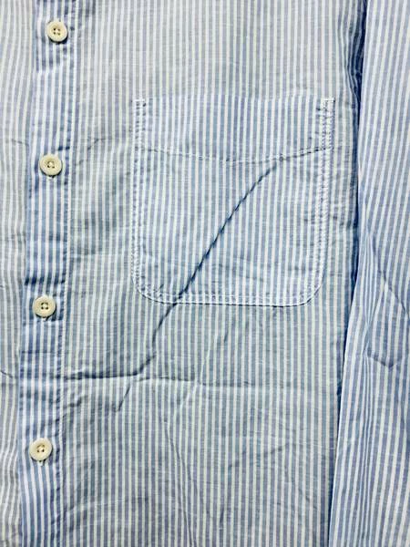 Albam Stripes Shirt Light Blue Stripe Last Piece 5 Albam Stripes Shirt Light Blue Stripe Last Piece
