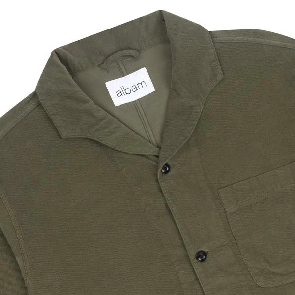 Albam Miles Shirt Olive 4 Albam Miles Shirt Olive