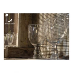 Fiorira' Un Giardino Set of 6 Glass Handmade Cups