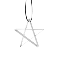 Stelton Figure Star Christmas Ornament - White