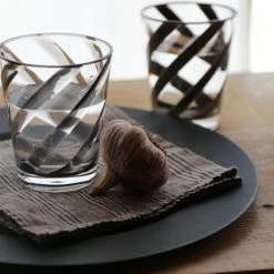 Fiorira' Un Giardino Methacrylate Glass With Colored Spiral