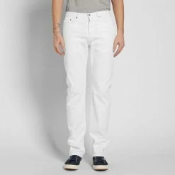 Albam Regular Fit Selvedge Jeans White