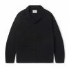 Albam Seersucker Kennedy Jacket - Black