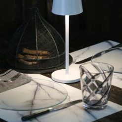 Fiorira' Un Giardino Methacrylate Glass With Colored Spiral