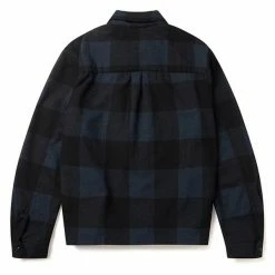 Albam Kennedy Wool Blend Overshirt Teal