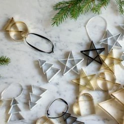 Stelton Figure Christmas Tree Ornament - White