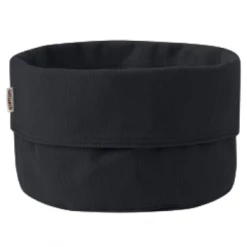 Stelton Large Black Cotton Bread Bag