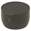 Stelton Sugar bowl W: 19,6 CM L: 11 CM H: 18,4 CM steel with black Teflon coated lid