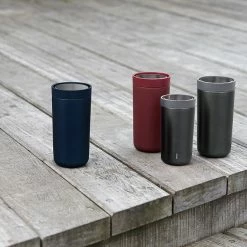 Stelton To Go Click Steel Cup Dark Metallic 0.2