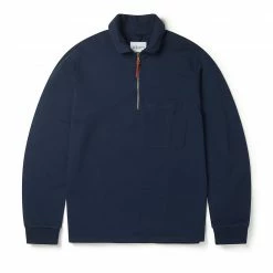 Albam 1/4 Zip Pullover - Navy