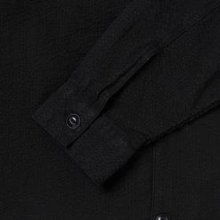 Albam Seersucker Kennedy Jacket - Black 11 Albam Seersucker Kennedy Jacket - Black