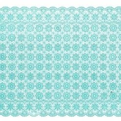 Fiorira' Un Giardino Set of 2 Vinyl Lace Placemats