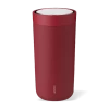 Stelton To Go Click Steel Cup Warm Maroon 2 Stelton To Go Click Steel Cup Warm Maroon