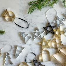 Stelton Figure Star Christmas Ornament - White