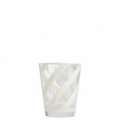 Fiorira' Un Giardino Methacrylate Glass With Colored Spiral