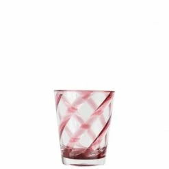 Fiorira' Un Giardino Methacrylate Glass With Colored Spiral
