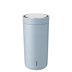 Stelton Plastic Free To Go Click Steel Cup Cloud