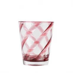 Fiorira' Un Giardino Methacrylate Glass With Colored Spiral