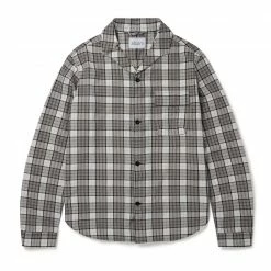 Albam Miles Shirt - Grey Check