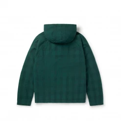 Albam Seersucker Smock - Green Check