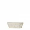 Fiorira' Un Giardino Braided Plastic Oval Basket - Set 2 units