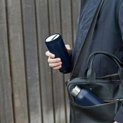 Stelton To Go Click Steel Cup Dark Metallic 0.2