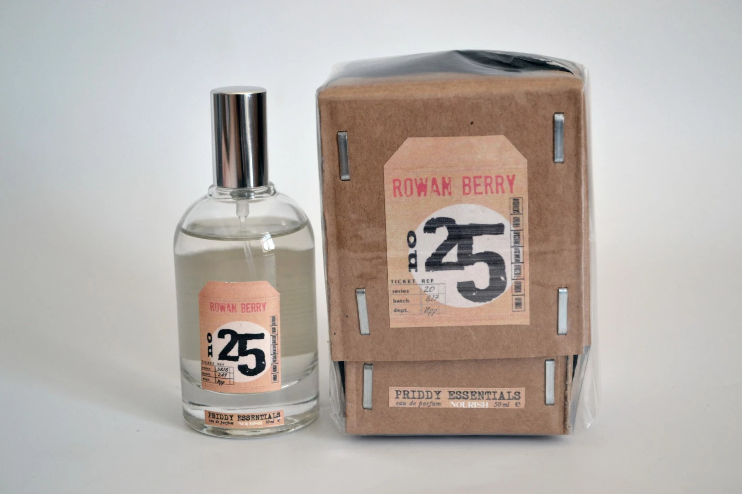 Priddy Essentials 50ml Rowan Berry No 25 Eau De Perfume 3 Priddy Essentials 50ml Rowan Berry No 25 Eau De Perfume