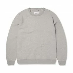 Albam Tor Raglan Sweat - Grey Marl