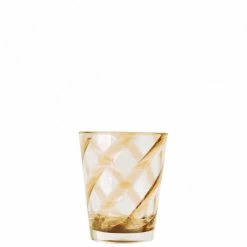 Fiorira' Un Giardino Methacrylate Glass With Colored Spiral